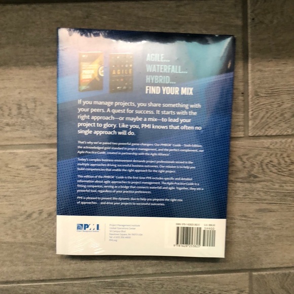 PMP PMBOK Guide NWT 6th edition & agile practice guide sixth edition bundle - Picture 2 of 13